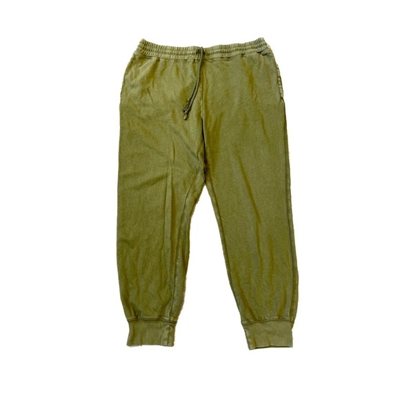 J. Crew Pants - J.Crew Magic Rinse™  Olive Green Jogger Pant Reimagined French Terry Cloth Sz L